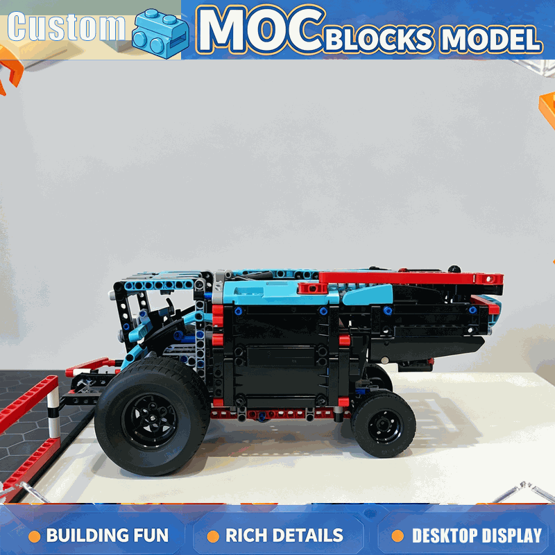 556 Pezzi MOC Mietitrebbia Agr - Agriculture Farming Education recensione e prezzo