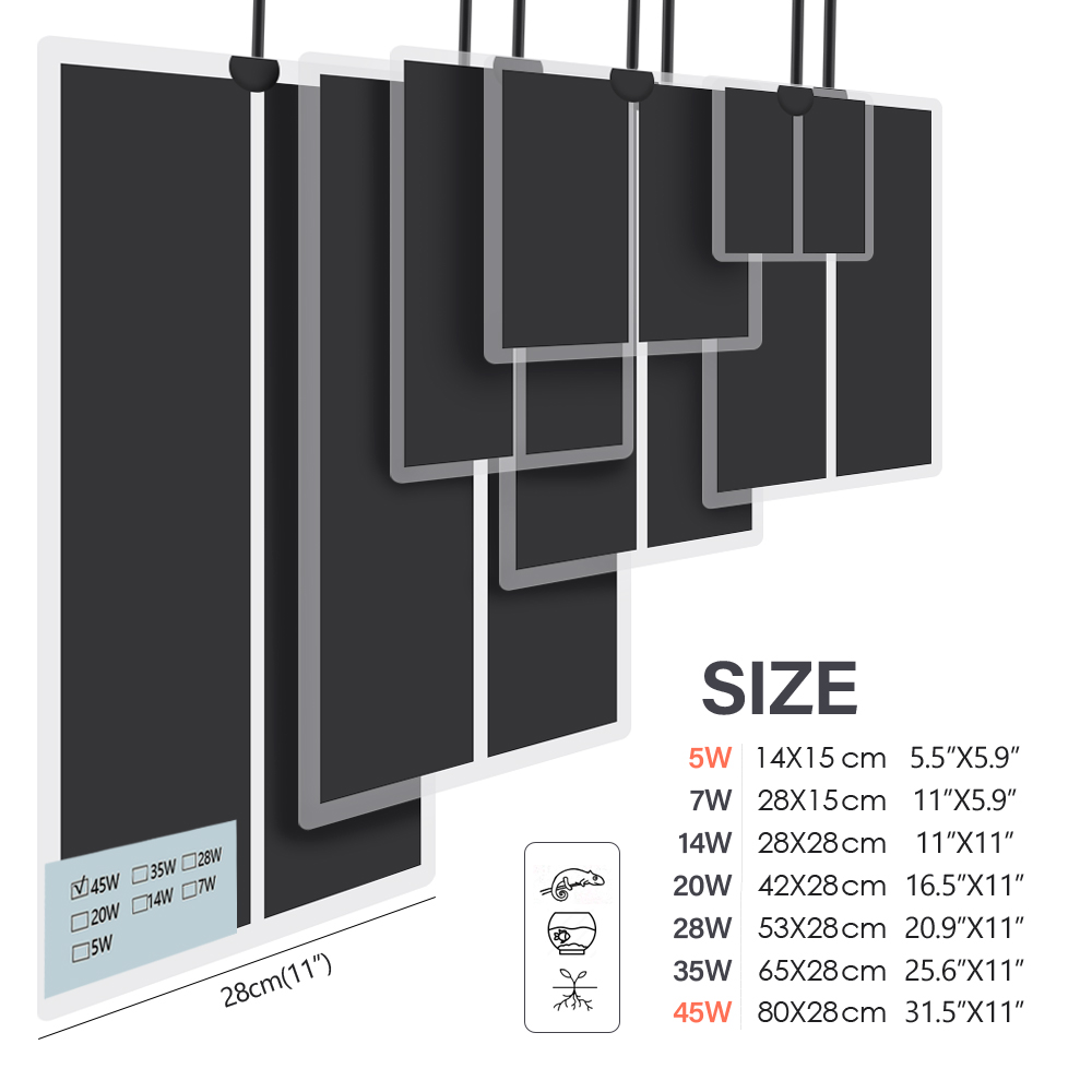 45W-5W 2/4/6H Timing Pet Tappe - Seedling Heat Mat recensione e prezzo