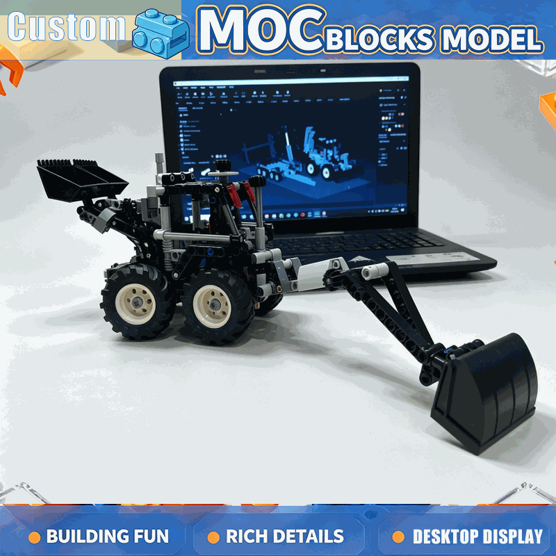 628 Pezzi MOC Trattore Agricol - Agriculture Farming Education recensione e prezzo