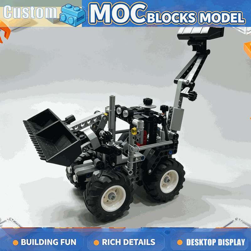 628 Pezzi MOC Trattore Agricol - Agriculture Farming Education recensione e prezzo